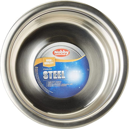 Nobby Stainless Steel Bowl with Screw-Holder, 1.80 Litre, 20 cm