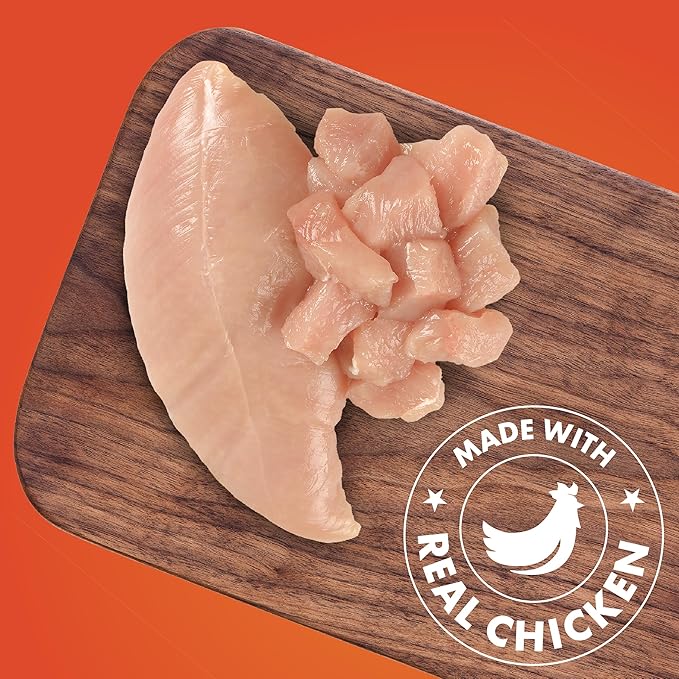Pur Luv Dog Treats, K9 Kraves Rawhide Free Bone Dog Treat, Chicken Flavor, Made with Real Chicken, 20 Count, Healthy, Easily Digestible, Long-Lasting, High Protein, Satisfies Dog's Urge to Chew