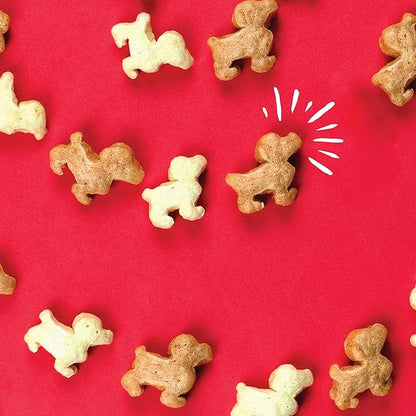 Pup Corn Plus - Puffed Dog Treats with Prebiotics and Probiotics - Bacon & Peanut Butter (24oz) - Made in USA (Pack of 2)