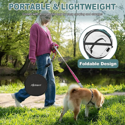 Dog Playpen - Foldable Cat Play Pens for Pubby,Kitten, Rabbit,Portable Pet Tent with Carring Bag for Indoor/Outdoor Travel Camping Blue X-Large