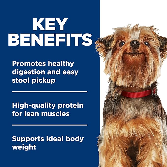 Hill's Science Diet Adult 1-6 Small & Mini Wet Dog Food, Beef & Barley Entrée, 5.8 oz. Cans, 12-Pack