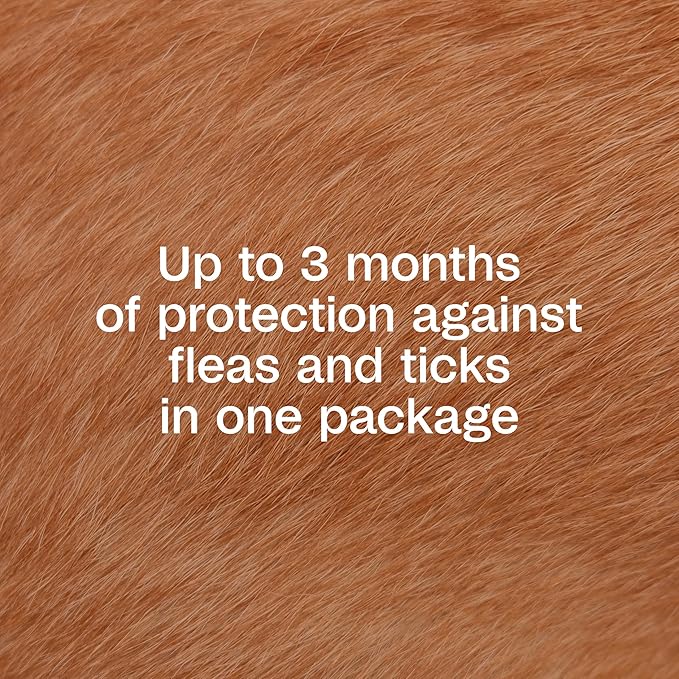 ADAMS Plus Flea & Tick Prevention Spot On for Dogs, Extra Large Dogs, Kills Fleas & Ticks (Brown Dog/Deer Ticks), Kills and Repels Mosquitoes, Prevents Flea Infestations, 3-Month Supply, 3 Pack
