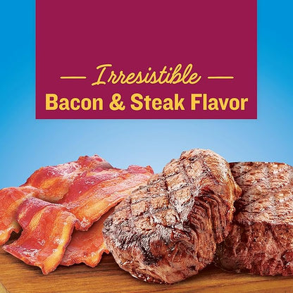 Kibbles 'n Bits Savory Bacon & Steak Flavor Dry Dog Food, 3.5 lb. Bag (Pack of 2)