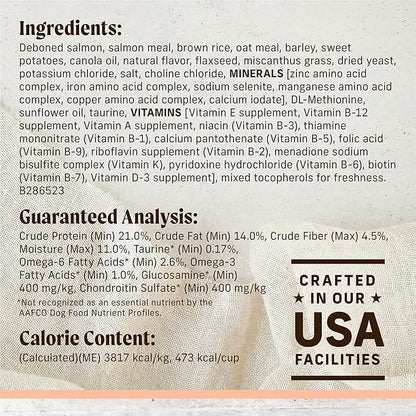 Merrick Limited Ingredient Diet Grain Free Dry Dog Food, Premium And Healthy Kibble, Salmon And Sweet Potato - 4.0 lb. Bag