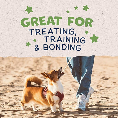 Natural Balance Limited Ingredient Rewards Crunchy Biscuits, Bite-Size Vegetarian Dog Treats for Small-Breed Adult Dogs, Peanut Butter Recipe, 8 Ounce (Pack of 2)