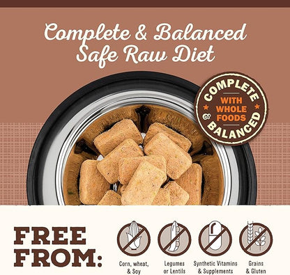 Primal Freeze Dried Raw Dog Food Nuggets, Pork, Complete & Balanced Meal, Also Use as Topper or Treat, Premium, Healthy, Grain Free, High Protein Raw Dog Food, 5.5 oz