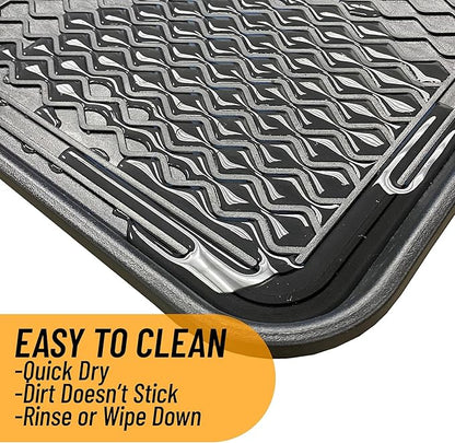 Ottomanson Multipurpose All Season Boot Tray Mat, Reusable Pee Pad For Dogs, 15" x 30"