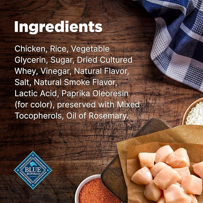 Blue Buffalo Nudges Jerky Cuts Natural Dog Treats Chicken