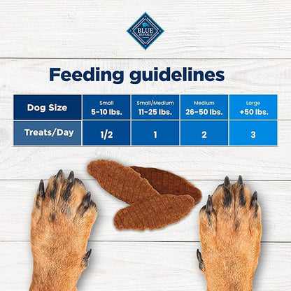 Blue Buffalo Nudges Jerky Bites Dog Treats, Made in the USA with Natural Ingredients, Bite-Sized Pieces, Chicken, 16-oz Bag