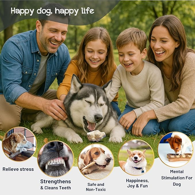 Gorilla Coffee Wood Dog Chew Stick Toy for Dog, Made from Real Coffee Wood, Sticks for Pets, Pets Health, Teeth Cleaning and Relieve Stress (Medium)