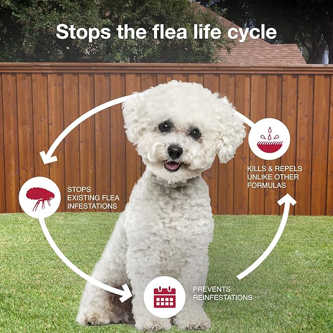 K9 Advantix II Small Dog Vet-Recommended Flea, Tick & Mosquito Treatment & Prevention | Dogs 4-10 lbs. | 1-Mo Supply (Pack of 3)