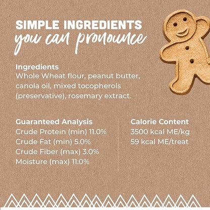 Buddy Biscuits Bag of Crunchy Dog Treats Made with Natural Peanut Butter, 3.5 lbs. (Pack of 2)
