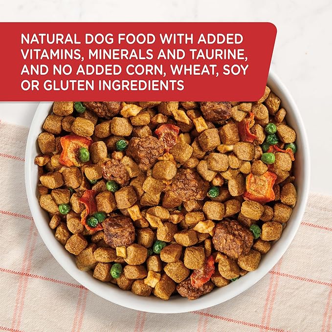 Rachael Ray Nutrish Dish Premium Natural Dry Dog Food, Beef & Brown Rice Recipe with Veggies, Fruit & Chicken, 3.75 Pounds