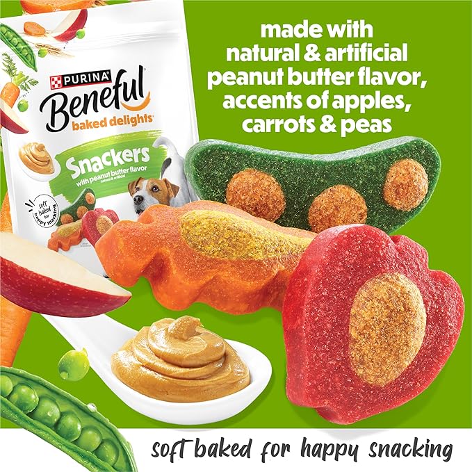 Purina Beneful Baked Delights Snackers Dog Treats, 36 OZ