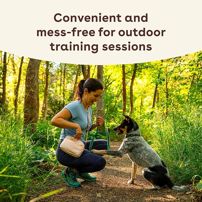 Pupford Training Treats for Dogs & Puppies, 250+ Four Ingredient Bites (Peanut Butter, 5 oz)