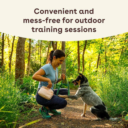 Pupford Training Treats for Dogs & Puppies, 250+ Four Ingredient Bites (Peanut Butter, 5 oz)