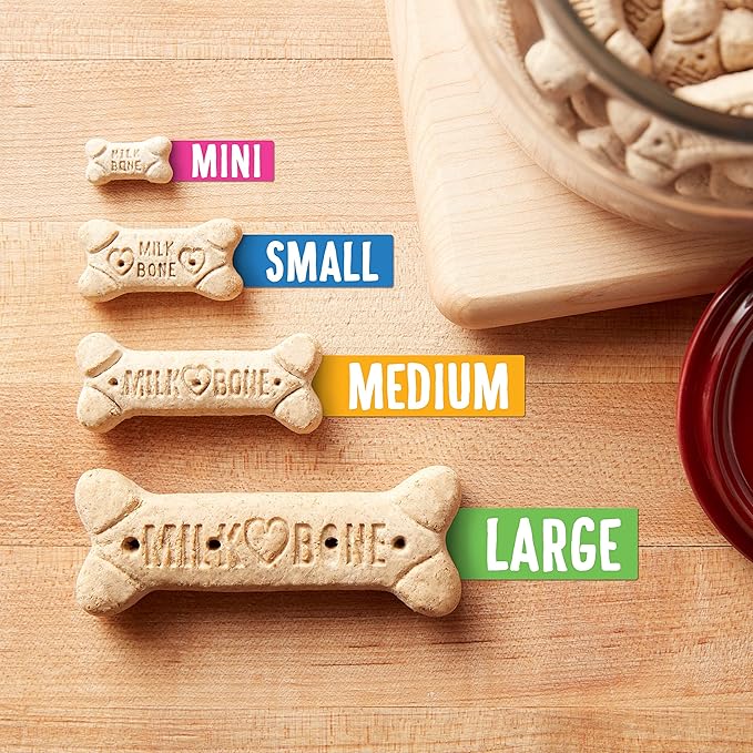 Milk-Bone Dog Treats for Medium Dogs, 24 Ounce | Pack of 2 | Crunchy | Helps Clean Teeth