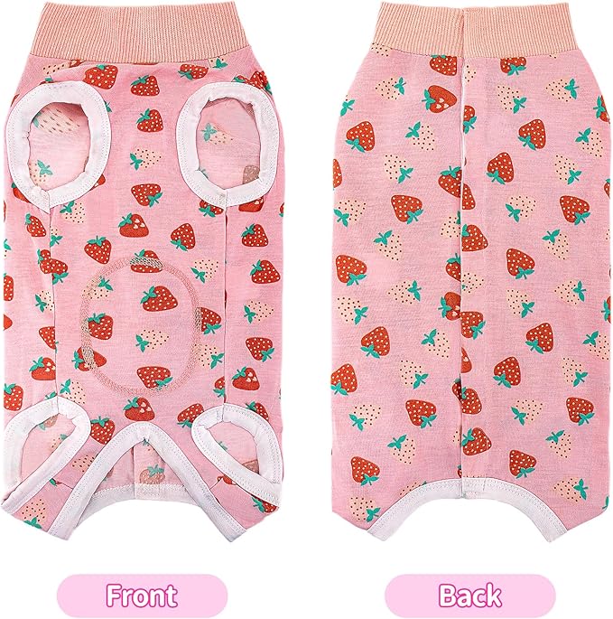 Coppthinktu Recovery Suit for Dogs After Surgery, Dog Onesie Surgery Recovery Suit for Female Spay, Soft Male Surgical Pajamas Bodysuits for Small Medium Puppy to Anti Licking Dog Cone Alternative