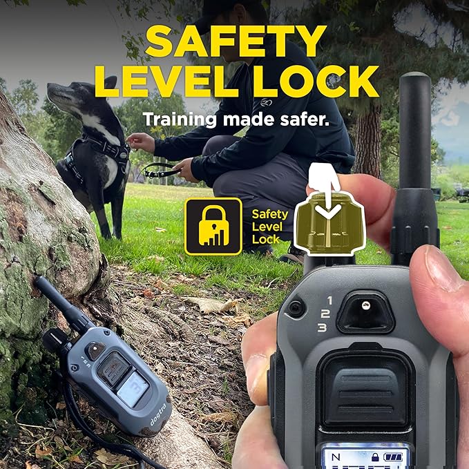 Dogtra X-Series X1 E-Collar Remote Transmitter Only (Compatible with 280X) 10 lbs+, 1/2 Mile Range, LED Light, 100 Levels of Precise Control for Stubborn Dogs, Waterproof, Boost for Quick Recall