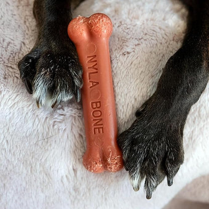 Nylabone Original Bone Power Chew Toy for Dogs, Durable & Tough Dog Toys for Aggressive Chewers, Bacon Flavor, Small - Up to 25 lbs - Up to 25 Ibs, 1 Count