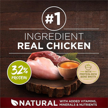Purina ONE True Instinct High Protein Dry Dog Food Formula with Real Chicken and Duck Natural with Added Vitamins and Minerals Dog Food - 27.5 lb. Bag