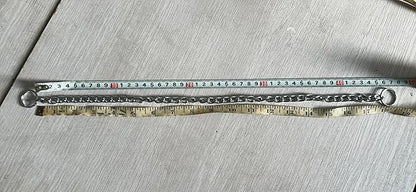 Choke Chain for Dogs, Metal Slip Link Training Heavy Duty Dog Choke Collar Martingale Puppy Collars for XXS XS Small Medium Large Big XL Breed Dogs (Silver, S)