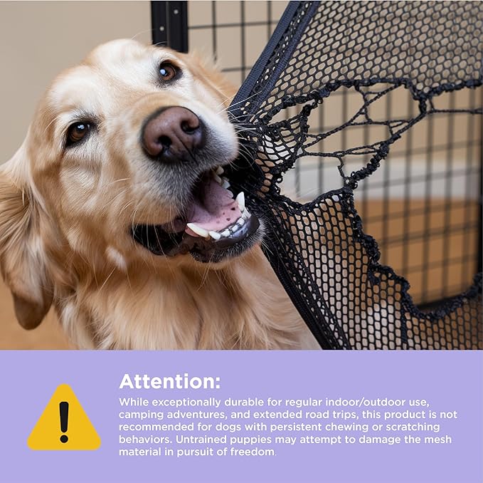 Lesure Collapsible Dog Crate - Portable Travel Kennel for Extra Large Dog, 4-Door Pet Crate with Mesh Windows, Indoor & Outdoor, Light Gray