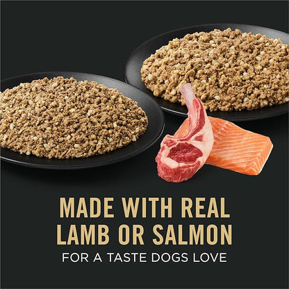 Purina Pro Plan Sensitive Skin and Stomach Wet Dog Food,Salmon and Rice-and Lamb-and Oat Meal Variety Pack - 13 oz. Cans,(Pack of 24)