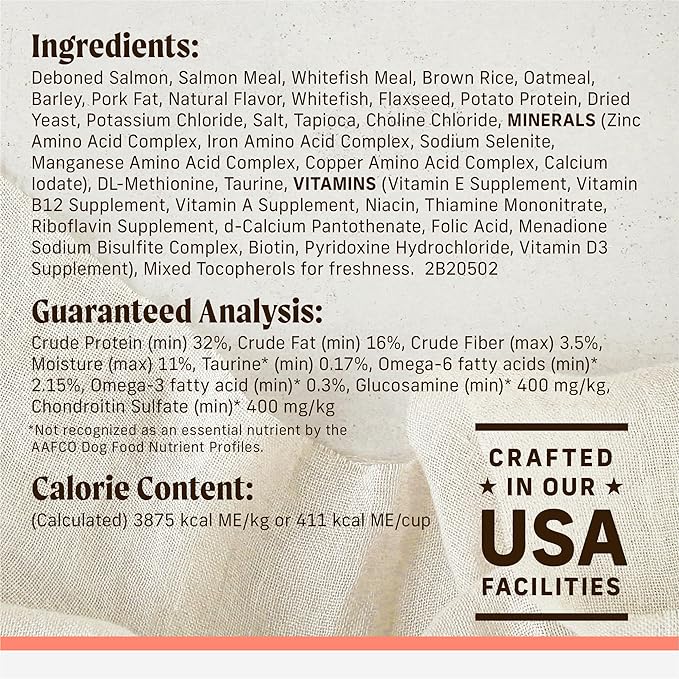 Merrick Backcountry Healthy Grains Premium Dog Food Kibble with Freeze Dried Raw Pieces, Pacific Catch Recipe - 20.0 lb. Bag