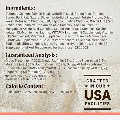 Merrick Backcountry Healthy Grains Premium Dog Food Kibble with Freeze Dried Raw Pieces, Pacific Catch Recipe - 20.0 lb. Bag
