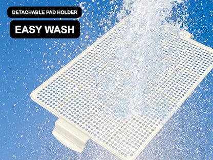 Dog Pee Pad Holder, Puppy Potty Training Tray 22.5”X16.5” for Small Dogs (Green)