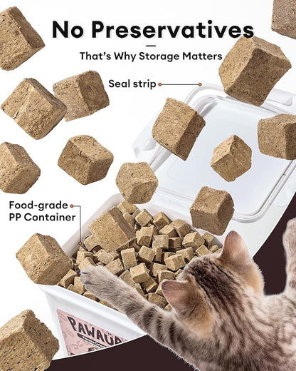 Freeze-Dried Chicken Liver Treats for Dogs & Cats, (1.1lb) Value Tub, Single Ingredient, High-Protein, Grain-Free Natural Snack, Perfect for Training, Rewarding, or Meal Topper