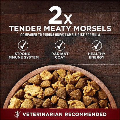 Purina ONE True Instinct With Real Salmon and Tuna Natural With Added Vitamins, Minerals and Nutrients High Protein Dog Food Dry Formula - 36 lb. Bag
