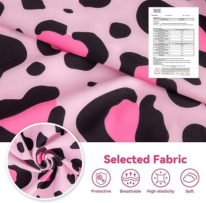 cyeollo Dog Recovery Suit Female, Breathable Surgery Suit for Dogs Female After Spayed, Soft Surgical Body Suit Dog Onesie, E-Collar & Cone Alternative, Anti-Licking Wound Surgery Clothes, Leopard XS