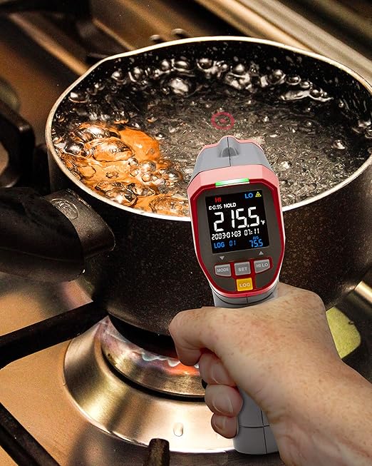 Triplett IRT350 Non-Contact 12:1 Infrared Thermometer with Circular Laser Indicator, -4 to 1112°F (-20 to 600°C)