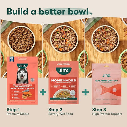Jinx Premium Dry Dog Food for Large Dogs - Adult Dog Food with Real Beef, Brown Rice & Sweet Potato Kibble with Antioxidants for Joint Health, Mobility & Immune Support - No Fillers - 11.5lb