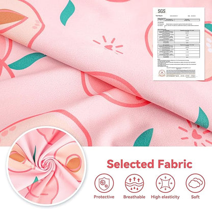 cyeollo Dog Surgery Recovery Suit, Soft Dog Onesie, E-Collar & Cone Alternative, Spay Neuter Suit for Male Female Dogs, Anti-Licking Wound Surgical Clothes, Comfy Body Suit for Small Dogs, Peach XS
