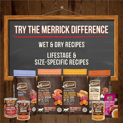 Merrick Oven Baked Dog Treats, Natural Cookies For Dogs, Paw’some P’nut Butter Cookie With Real Peanut Butter - 11 oz. Bag