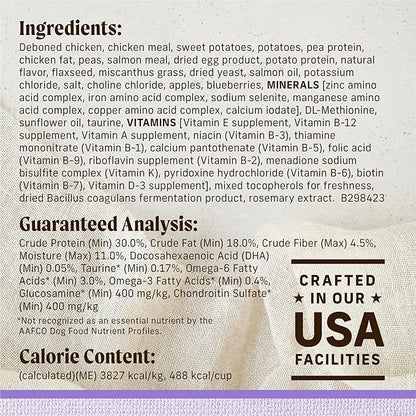 Merrick Lil’ Plates Premium Grain Free Dry Puppy Food For Small Dogs, Real Chicken And Sweet Potato Kibble - 4.0 lb. Bag