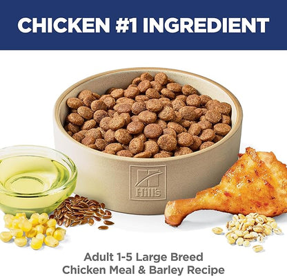 Hill's Science Diet Adult 1-5 Large Breed Dry Dog Food, Chicken & Barley, 35 lb. Bag
