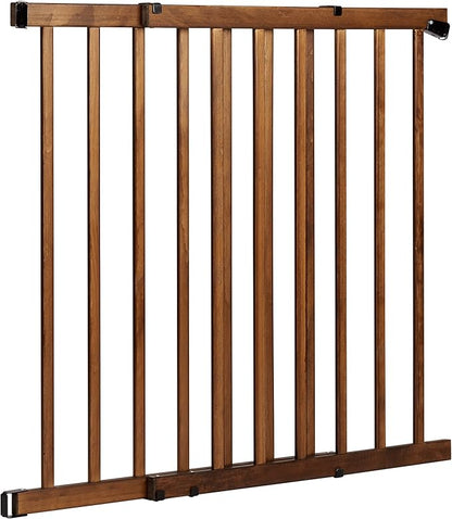 Evenflo Walk-Thru Top of Stairs Baby Gate, Farmhouse Collection