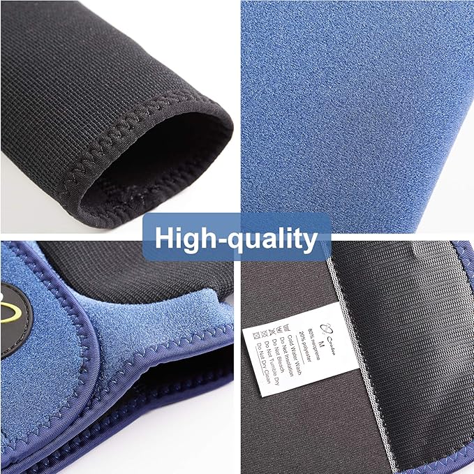 Coodeo Dog Recovery Suit, Cone Collar Alternative, Abrasion Resistant Dog Recovery Sleeve, Washable 2.5mm Thick and Waterproof, Pet Wounds Prevent Licking, Bite, Keep Dry（Blue，2XL