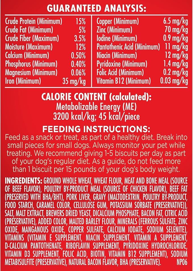 Milk-Bone Gravy Bones Dog Treats with 4 Savory Meat Flavors Coated in Gravy,7 Pound,(Pack of 2)