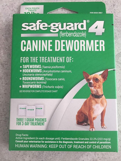 8 in 1 Safe-Guard 4 Dewormer for Small Dogs