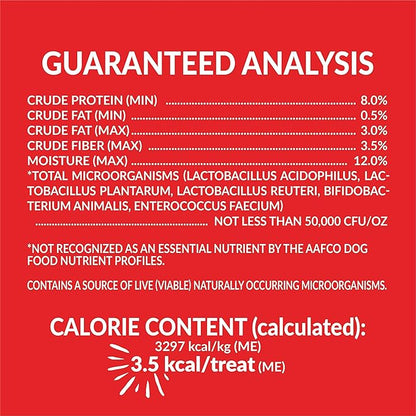 Pup Corn Plus - Puffed Dog Treats with Prebiotics and Probiotics - Chicken & Cheddar Cheese (14.5oz) - Made in USA