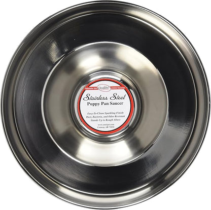 Stainless Steel Puppy Feeding Saucer