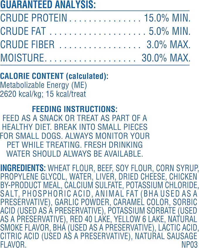 Canine Carry Outs Dog Treats, Sausage Links, 22.5 Ounce (Pack of 6), Made with Real Beef