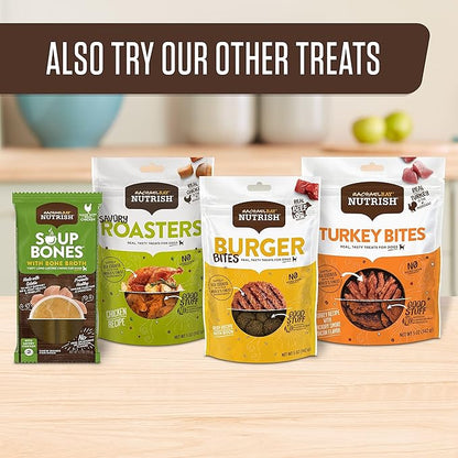 Nutrish Rachael Ray Dog Chews Soup Bones with Real Turkey & Rice, 24 Dog Treats