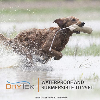 SportDOG WetlandHunter 425X Remote Trainer - Reliable Off-Leash Control - Rechargeable - Waterproof DryTek Technology - Adjustable Training Collar - Camouflage - 500-Yard Range, 2 Collars