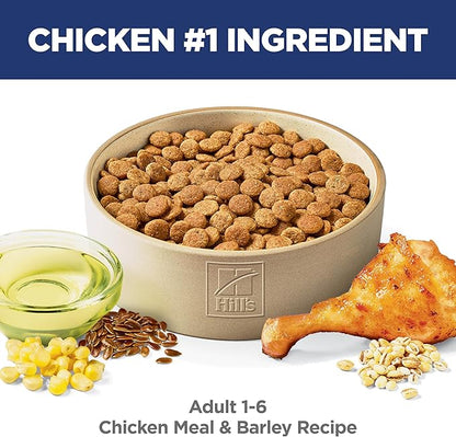 Hill's Science Diet Adult 1-6 Dry Dog Food, Chicken & Barley, 15 lb. Bag